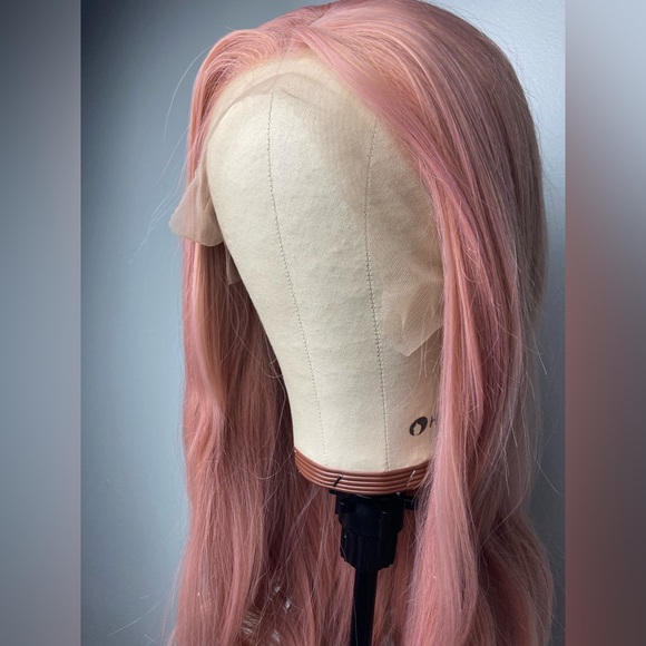 Pink Lace Front Wig - Picture 7 of 11